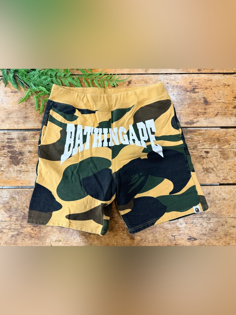 Bape Men’s Camo Shorts - Men’s XL